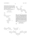 ORGANIC ELECTROLUMINESCENT ELEMENT MATERIAL AND ORGANIC ELECTROLUMINESCENT     ELEMENT COMPRISING SAME diagram and image