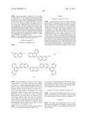 ORGANIC ELECTROLUMINESCENT ELEMENT MATERIAL AND ORGANIC ELECTROLUMINESCENT     ELEMENT COMPRISING SAME diagram and image