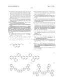 ORGANIC ELECTROLUMINESCENT ELEMENT MATERIAL AND ORGANIC ELECTROLUMINESCENT     ELEMENT COMPRISING SAME diagram and image