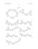 ORGANIC ELECTROLUMINESCENT ELEMENT MATERIAL AND ORGANIC ELECTROLUMINESCENT     ELEMENT COMPRISING SAME diagram and image