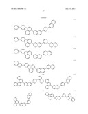 ORGANIC ELECTROLUMINESCENT ELEMENT MATERIAL AND ORGANIC ELECTROLUMINESCENT     ELEMENT COMPRISING SAME diagram and image