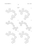 ORGANIC ELECTROLUMINESCENT ELEMENT MATERIAL AND ORGANIC ELECTROLUMINESCENT     ELEMENT COMPRISING SAME diagram and image