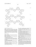 ORGANIC ELECTROLUMINESCENT ELEMENT MATERIAL AND ORGANIC ELECTROLUMINESCENT     ELEMENT COMPRISING SAME diagram and image