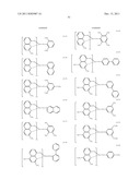 ORGANIC ELECTROLUMINESCENT ELEMENT MATERIAL AND ORGANIC ELECTROLUMINESCENT     ELEMENT COMPRISING SAME diagram and image