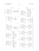 ORGANIC ELECTROLUMINESCENT ELEMENT MATERIAL AND ORGANIC ELECTROLUMINESCENT     ELEMENT COMPRISING SAME diagram and image