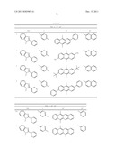 ORGANIC ELECTROLUMINESCENT ELEMENT MATERIAL AND ORGANIC ELECTROLUMINESCENT     ELEMENT COMPRISING SAME diagram and image