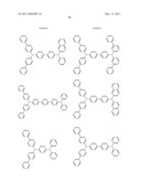 ORGANIC ELECTROLUMINESCENT ELEMENT MATERIAL AND ORGANIC ELECTROLUMINESCENT     ELEMENT COMPRISING SAME diagram and image