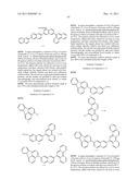 ORGANIC ELECTROLUMINESCENT ELEMENT MATERIAL AND ORGANIC ELECTROLUMINESCENT     ELEMENT COMPRISING SAME diagram and image