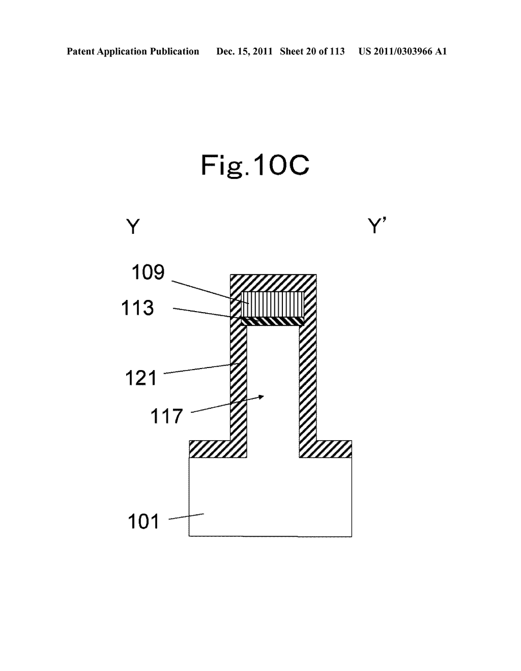 NONVOLATILE SEMICONDUCTOR MEMORY TRANSISTOR, NONVOLATILE SEMICONDUCTOR     MEMORY, AND METHOD FOR MANUFACTURING NONVOLATILE SEMICONDUCTOR MEMORY - diagram, schematic, and image 21