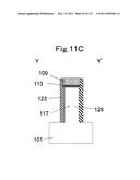 NONVOLATILE SEMICONDUCTOR MEMORY TRANSISTOR, NONVOLATILE SEMICONDUCTOR     MEMORY, AND METHOD FOR MANUFACTURING NONVOLATILE SEMICONDUCTOR MEMORY diagram and image