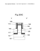 NONVOLATILE SEMICONDUCTOR MEMORY TRANSISTOR, NONVOLATILE SEMICONDUCTOR     MEMORY, AND METHOD FOR MANUFACTURING NONVOLATILE SEMICONDUCTOR MEMORY diagram and image