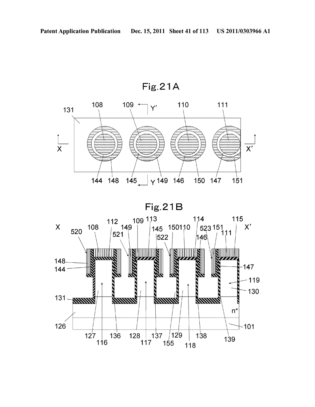 NONVOLATILE SEMICONDUCTOR MEMORY TRANSISTOR, NONVOLATILE SEMICONDUCTOR     MEMORY, AND METHOD FOR MANUFACTURING NONVOLATILE SEMICONDUCTOR MEMORY - diagram, schematic, and image 42