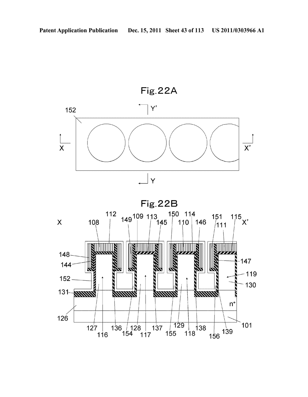 NONVOLATILE SEMICONDUCTOR MEMORY TRANSISTOR, NONVOLATILE SEMICONDUCTOR     MEMORY, AND METHOD FOR MANUFACTURING NONVOLATILE SEMICONDUCTOR MEMORY - diagram, schematic, and image 44