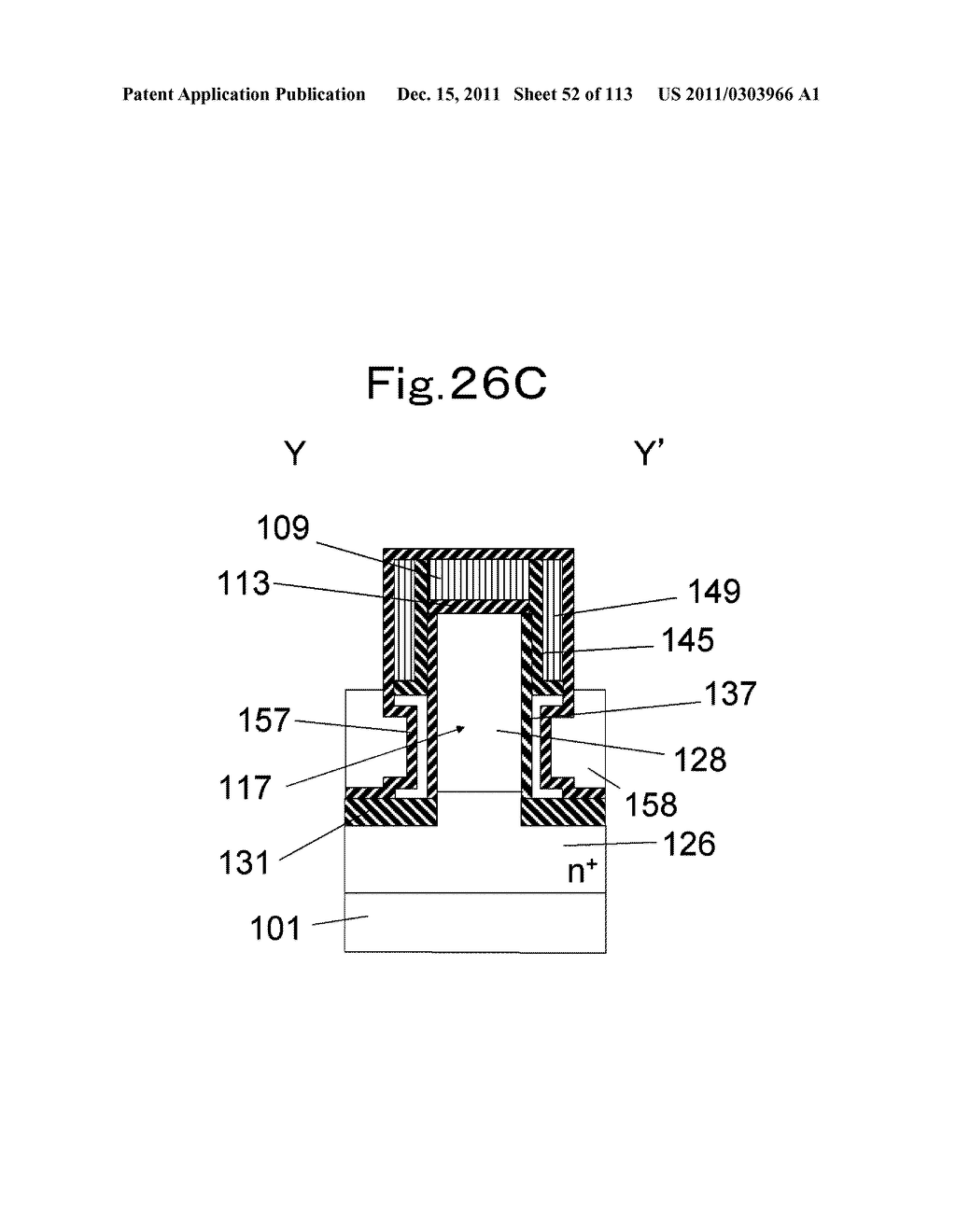 NONVOLATILE SEMICONDUCTOR MEMORY TRANSISTOR, NONVOLATILE SEMICONDUCTOR     MEMORY, AND METHOD FOR MANUFACTURING NONVOLATILE SEMICONDUCTOR MEMORY - diagram, schematic, and image 53