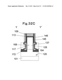 NONVOLATILE SEMICONDUCTOR MEMORY TRANSISTOR, NONVOLATILE SEMICONDUCTOR     MEMORY, AND METHOD FOR MANUFACTURING NONVOLATILE SEMICONDUCTOR MEMORY diagram and image