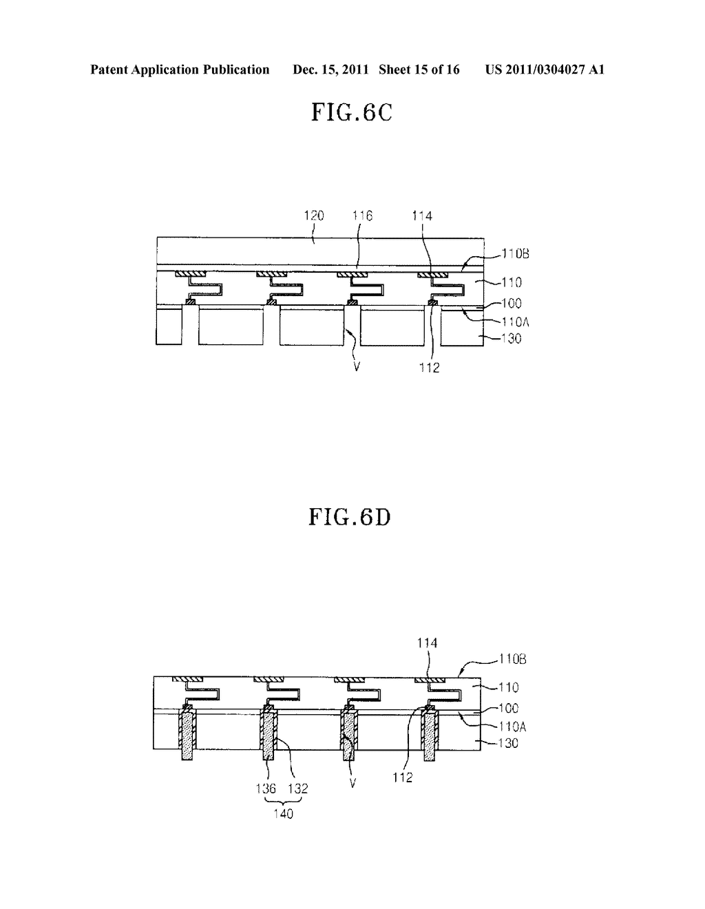 SEMICONDUCTOR CHIP WITH THROUGH ELECTRODES AND METHOD FOR MANUFACTURING     THE SAME - diagram, schematic, and image 16