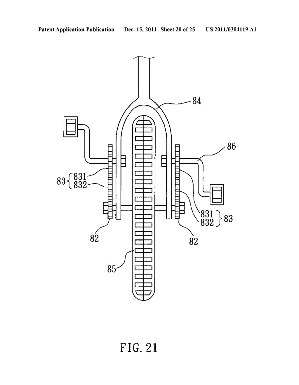 Twin-Frame Bicycle - diagram, schematic, and image 21