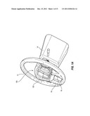 INFLATABLE AIRBAG ASSEMBLY HAVING A COSMETIC COVER WITH A FLEXIBLE     MOUNTING BRACKET diagram and image