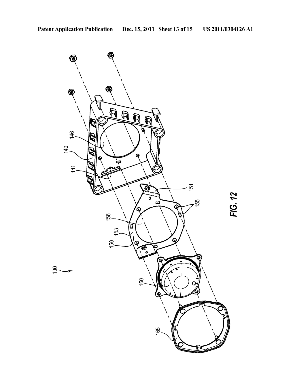 INFLATABLE AIRBAG ASSEMBLY HAVING A COSMETIC COVER WITH A FLEXIBLE     MOUNTING BRACKET - diagram, schematic, and image 14