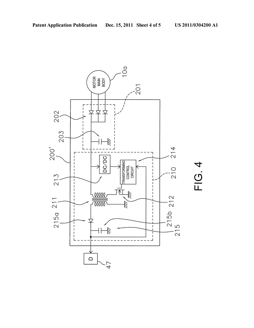 AUXILIARY BICYCLE POWER SUPPLY SYSTEM - diagram, schematic, and image 05