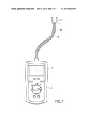 MULTIMETER WITH FLEXIBLE CURRENT SENSOR diagram and image