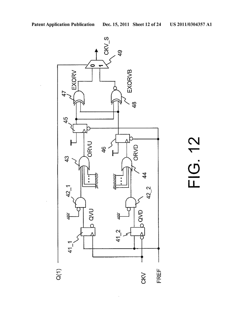 DIGITAL PHASE COMPARATOR - diagram, schematic, and image 13