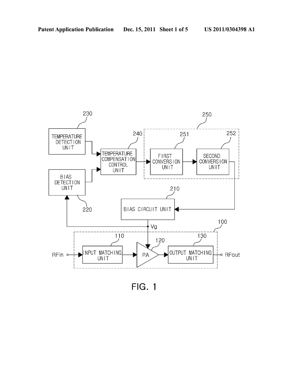 CMOS POWER AMPLIFIER AND TEMPERATURE COMPENSATION CIRCUIT THEREOF - diagram, schematic, and image 02