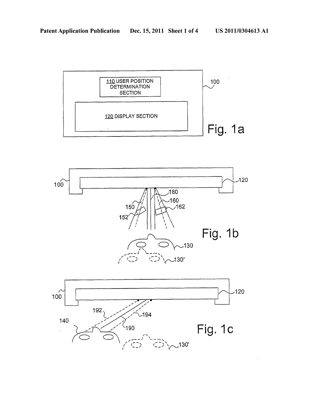 AUTOSPECTROSCOPIC DISPLAY DEVICE AND METHOD FOR OPERATING AN     AUTO-STEREOSCOPIC DISPLAY DEVICE - diagram, schematic, and image 02