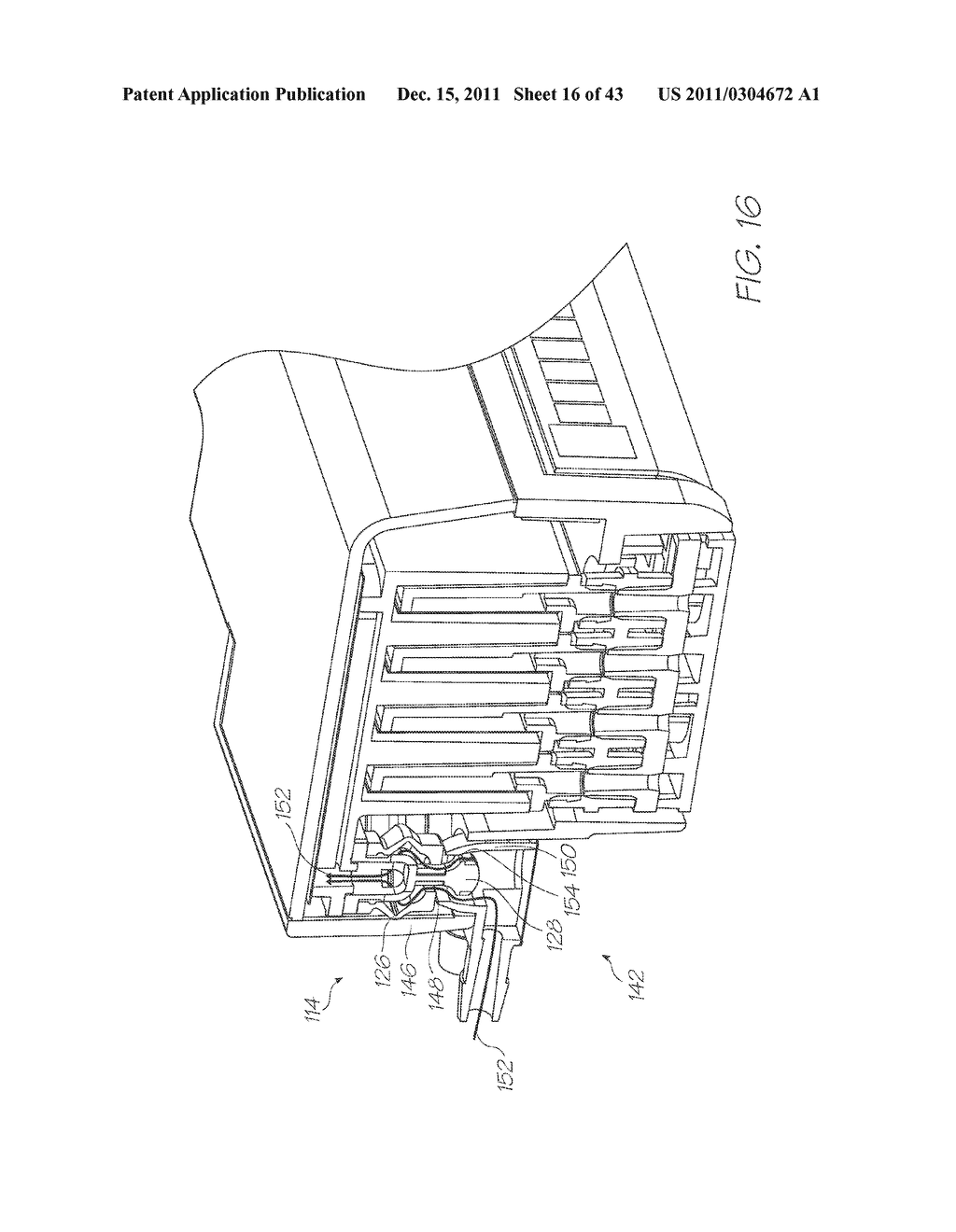 PRINTHEAD ASSEMBLY WITH MOLDED INK MANIFOLD HAVING POLYMER COATING - diagram, schematic, and image 17