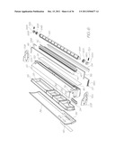 REMOVABLE INKJET PRINTER CARTRIDGE INTEGRATING PRINTHEAD, PRINTING FLUID     STORAGE AND CAPPER diagram and image