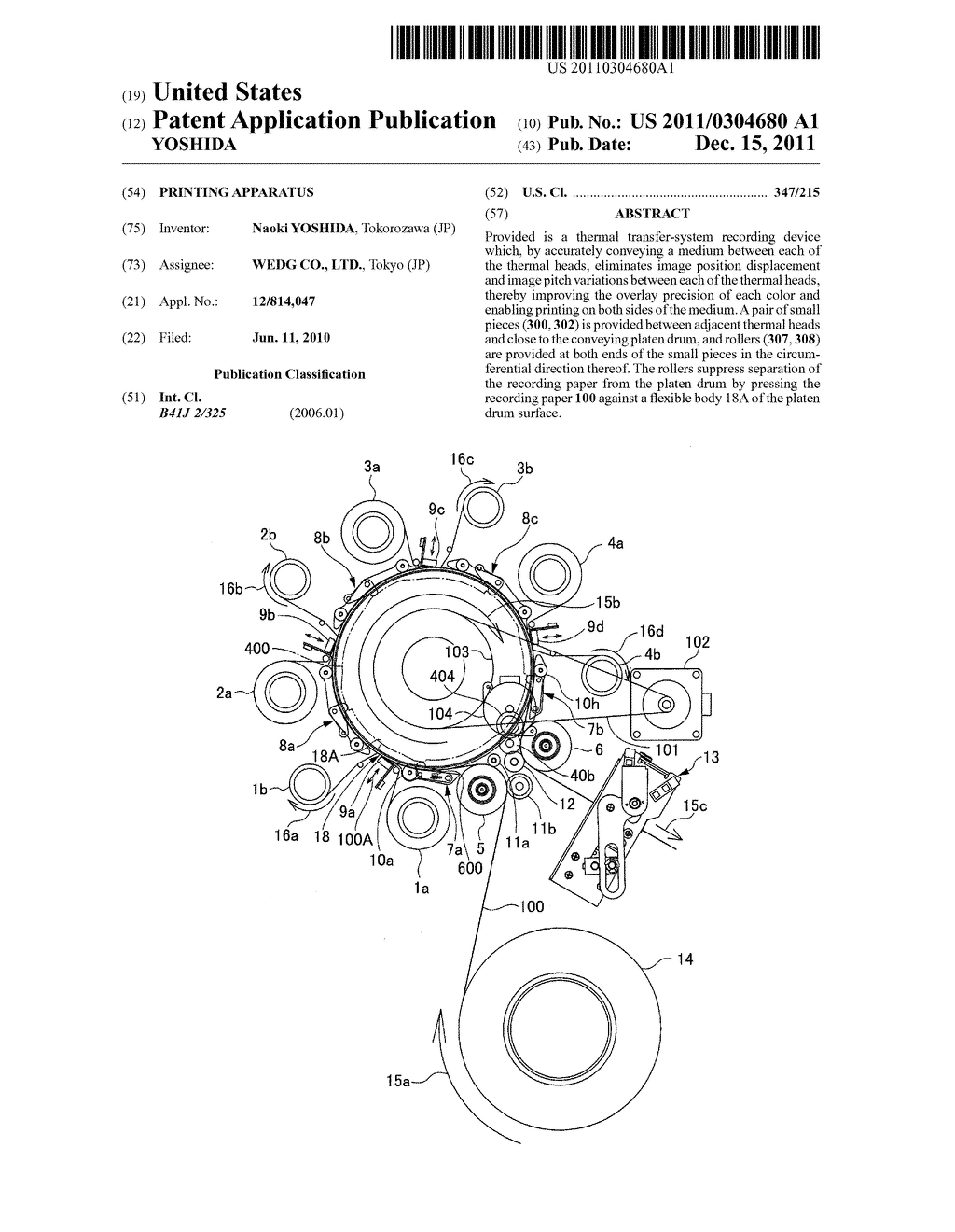 PRINTING APPARATUS - diagram, schematic, and image 01