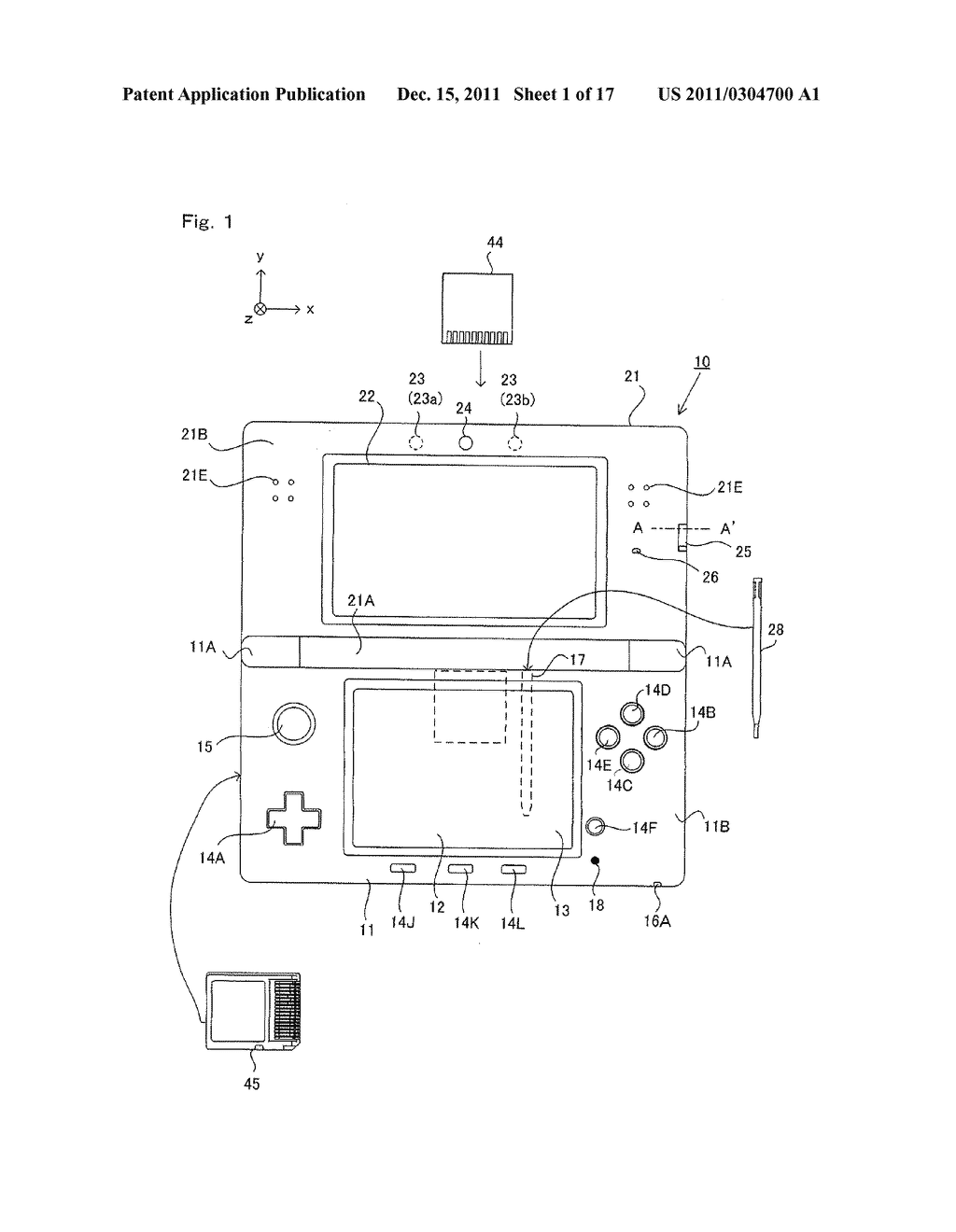 STORAGE MEDIUM HAVING STORED THEREIN STEREOSCOPIC IMAGE DISPLAY PROGRAM,     STEREOSCOPIC IMAGE DISPLAY DEVICE, STEREOSCOPIC IMAGE DISPLAY SYSTEM, AND     STEREOSCOPIC IMAGE DISPLAY METHOD - diagram, schematic, and image 02