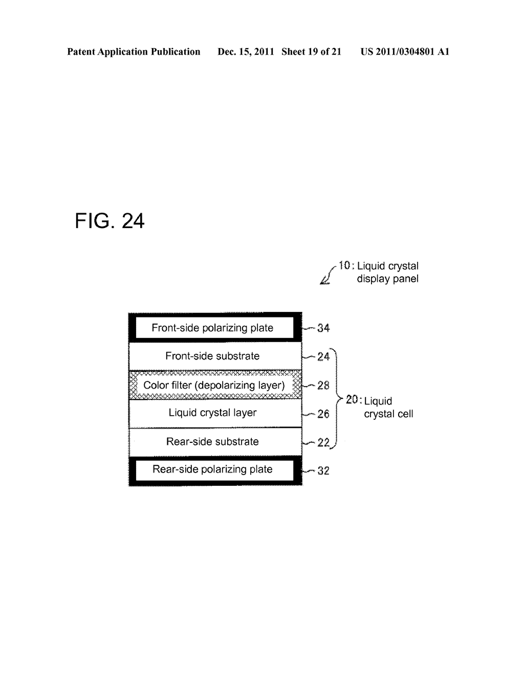 LIQUID CRYSTAL DISPLAY PANEL - diagram, schematic, and image 20