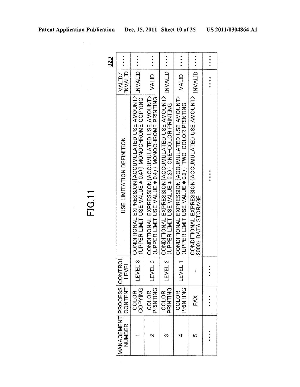 SYSTEM, APPARATUS, AND METHOD FOR CONTROLLING USE OF FUNCTION OF IMAGE     PROCESSING APPARATUS - diagram, schematic, and image 11