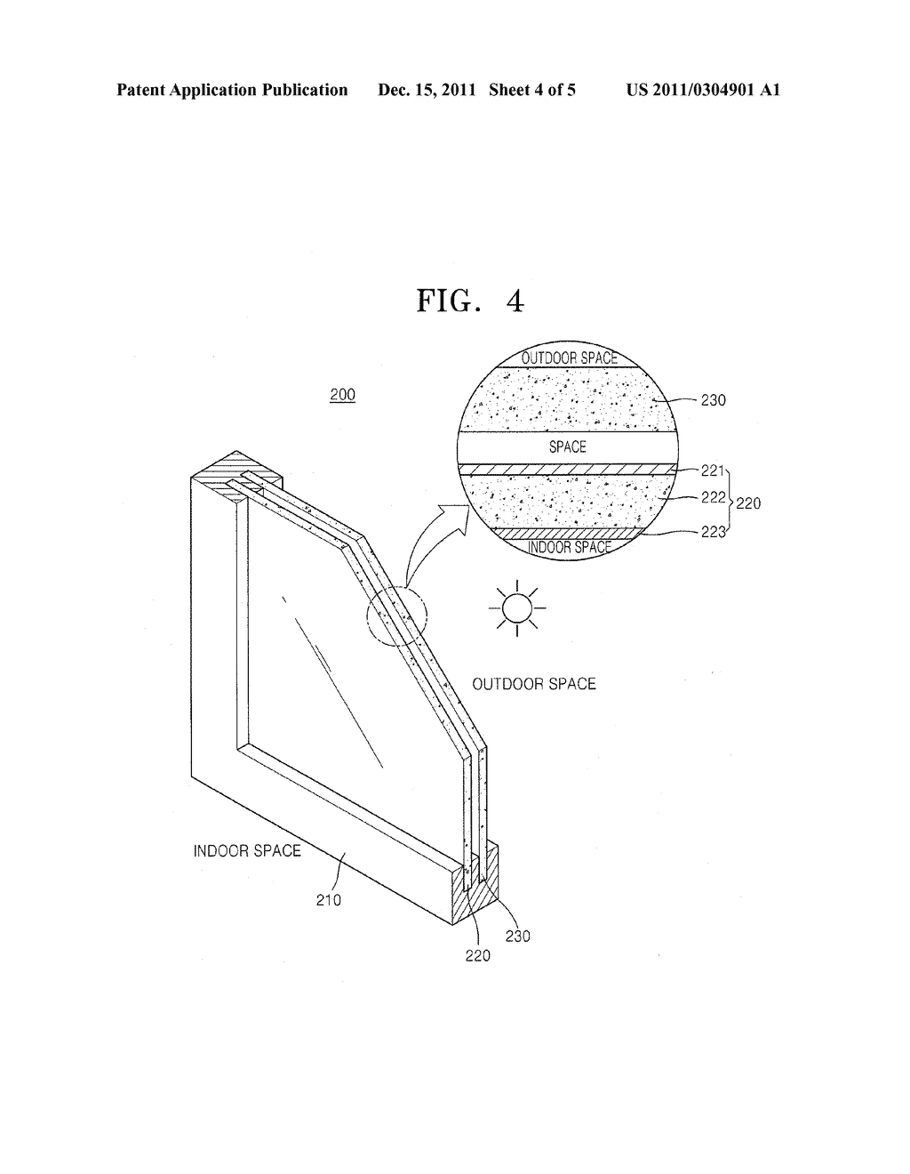 WINDOW AND MULTIPLE-GLAZED WINDOW - diagram, schematic, and image 05