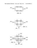 CONDUCTIVE VIA STRUCTURES FOR ROUTING POROSITY AND LOW VIA RESISTANCE, AND     PROCESSES OF MAKING diagram and image