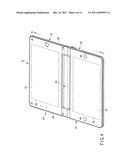 TELEVISION APPARATUS AND ELECTRONIC DEVICE diagram and image