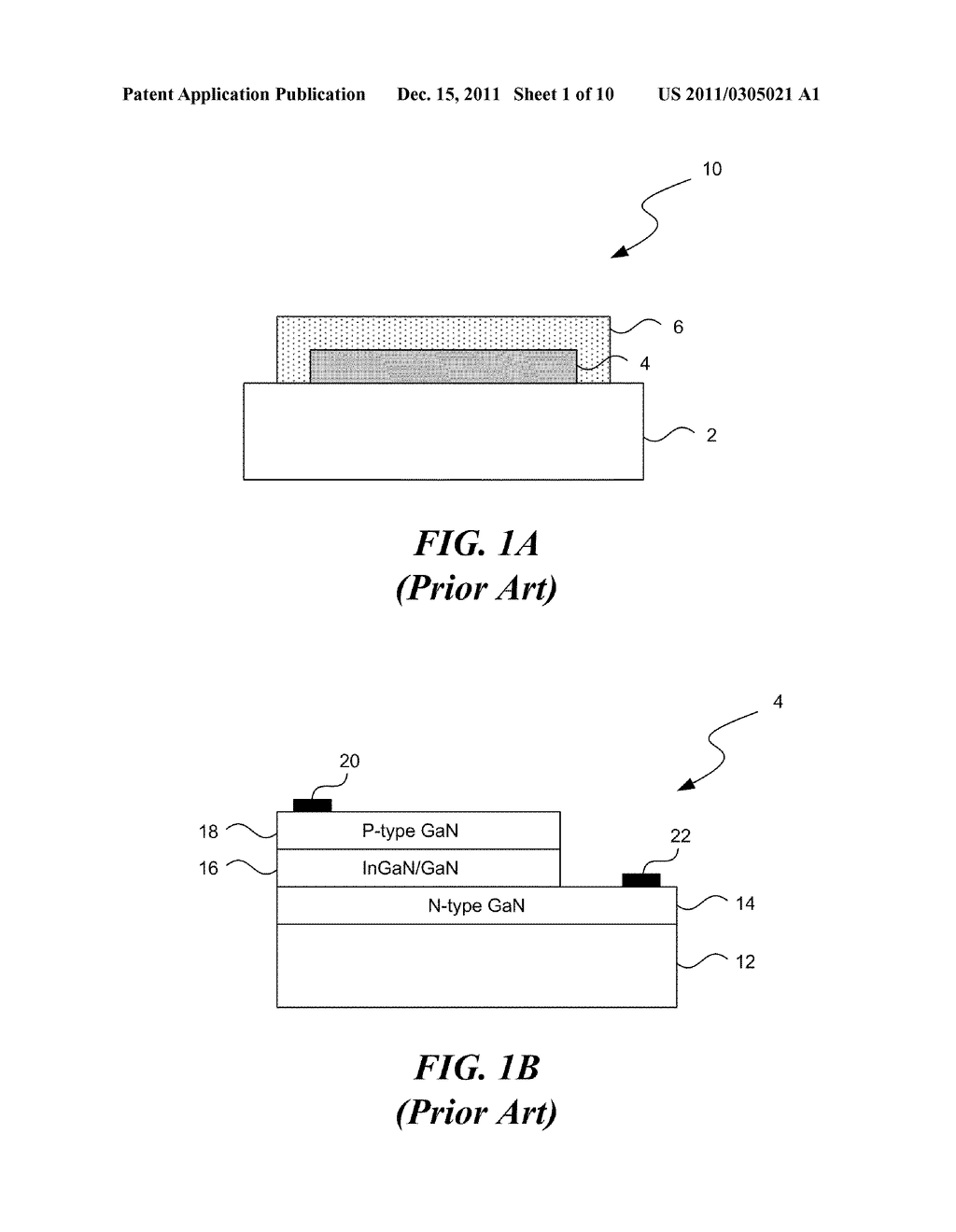 SOLID STATE LIGHTING DEVICE WITH DIFFERENT ILLUMINATION PARAMETERS AT     DIFFERENT REGIONS OF AN EMITTER ARRAY - diagram, schematic, and image 02