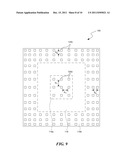 SOLID STATE LIGHTING DEVICE WITH DIFFERENT ILLUMINATION PARAMETERS AT     DIFFERENT REGIONS OF AN EMITTER ARRAY diagram and image