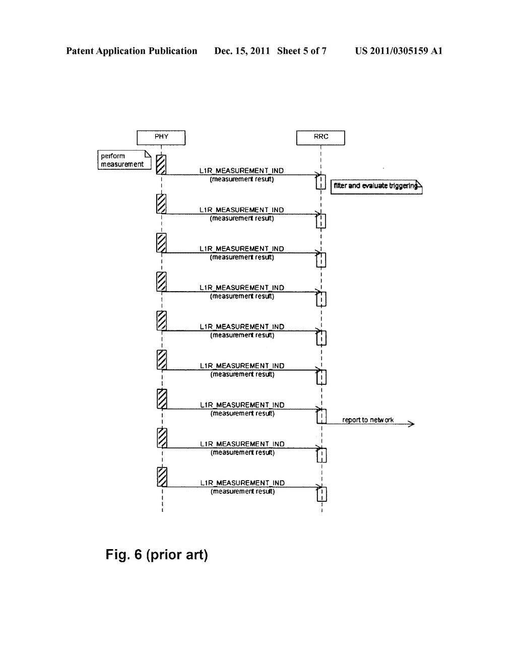 METHOD FOR CONTROLLING MEASUREMENTS IN A WIRELESS TELECOMMUNICATIONS     TERMINAL - diagram, schematic, and image 06
