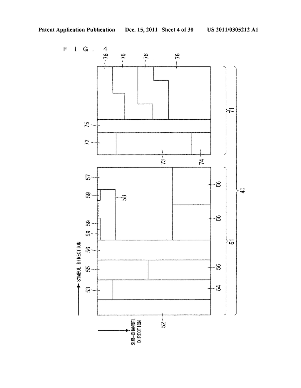 BASE STATION, METHOD FOR ARRANGING SUB BURST REGION IN BASE STATION,     METHOD FOR DETERMINING TERMINAL TO BE COMMUNICATED WITH, AND METHOD FOR     ALLOCATING DOWNLINK BURST REGION - diagram, schematic, and image 05