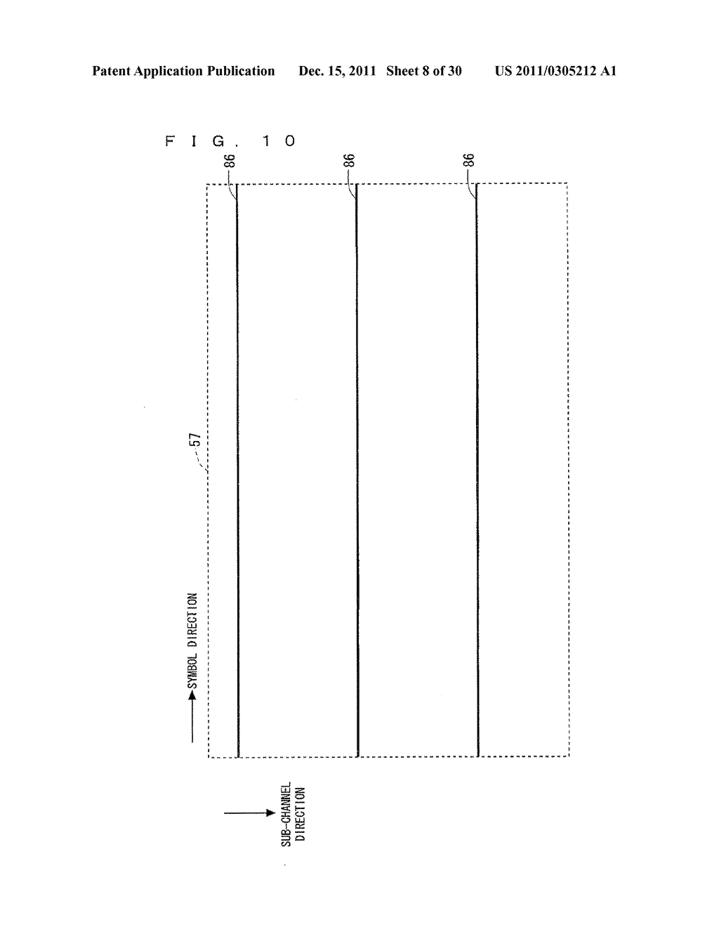 BASE STATION, METHOD FOR ARRANGING SUB BURST REGION IN BASE STATION,     METHOD FOR DETERMINING TERMINAL TO BE COMMUNICATED WITH, AND METHOD FOR     ALLOCATING DOWNLINK BURST REGION - diagram, schematic, and image 09