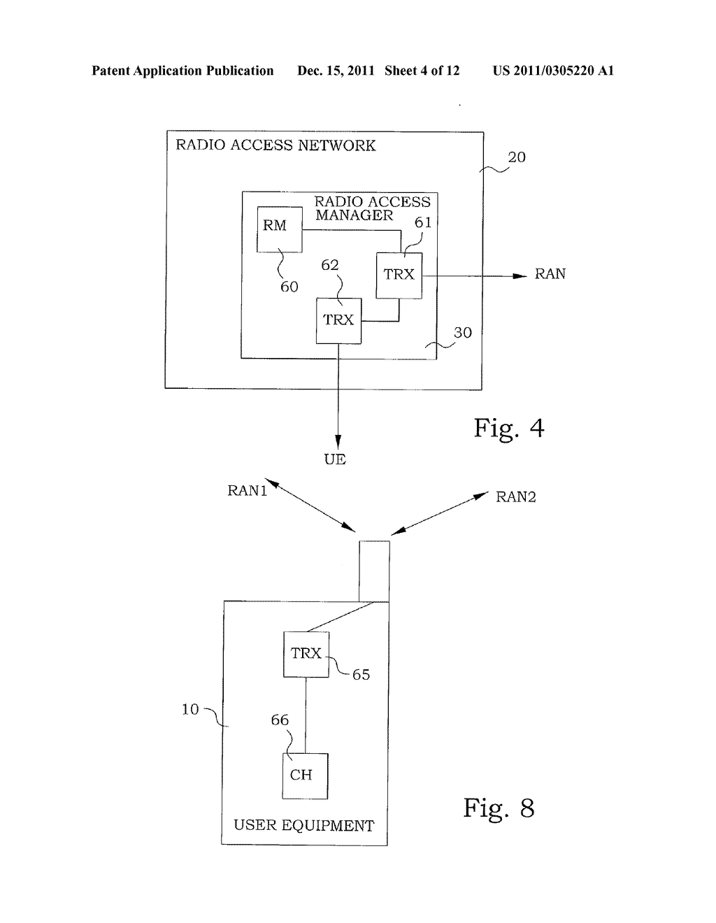 Methods and Devices for Managing Radio Access in a Communication System - diagram, schematic, and image 05