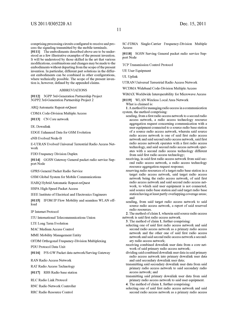 Methods and Devices for Managing Radio Access in a Communication System - diagram, schematic, and image 24