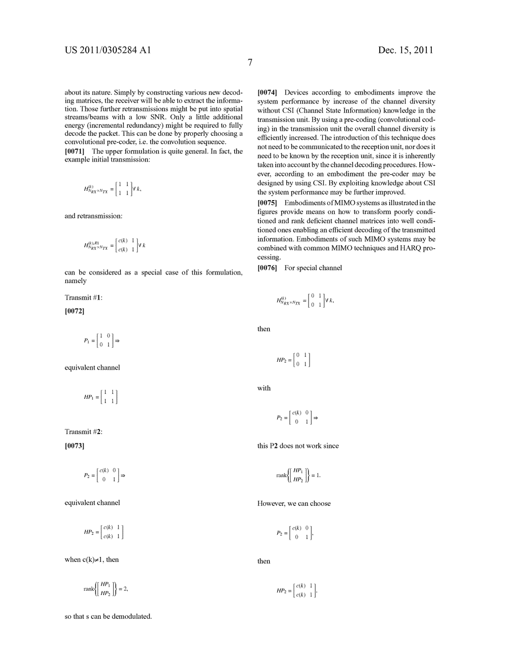 Method for Transmitting a Data Signal in a MIMO System - diagram, schematic, and image 15