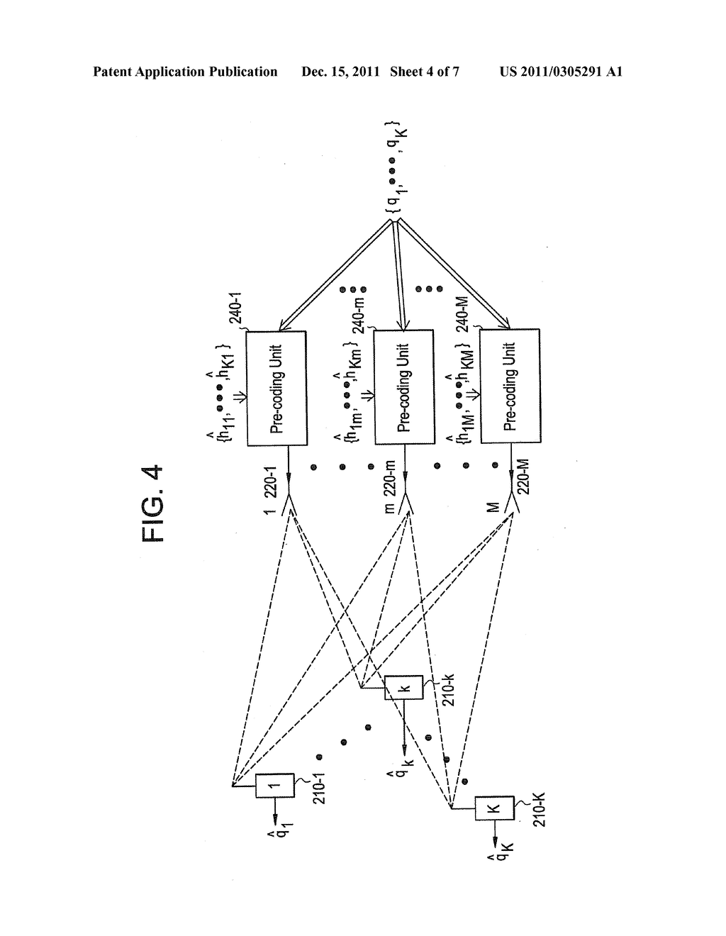 MIMO System Having A Plurality Of Service Antennas For Data Transmission     And Reception And Method Thereof - diagram, schematic, and image 05