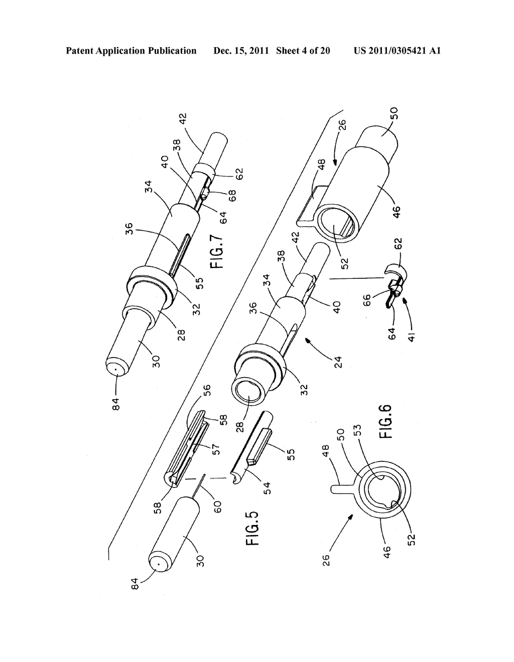 Reversible Fiber Optic Stub Clamping Mechanism - diagram, schematic, and image 05