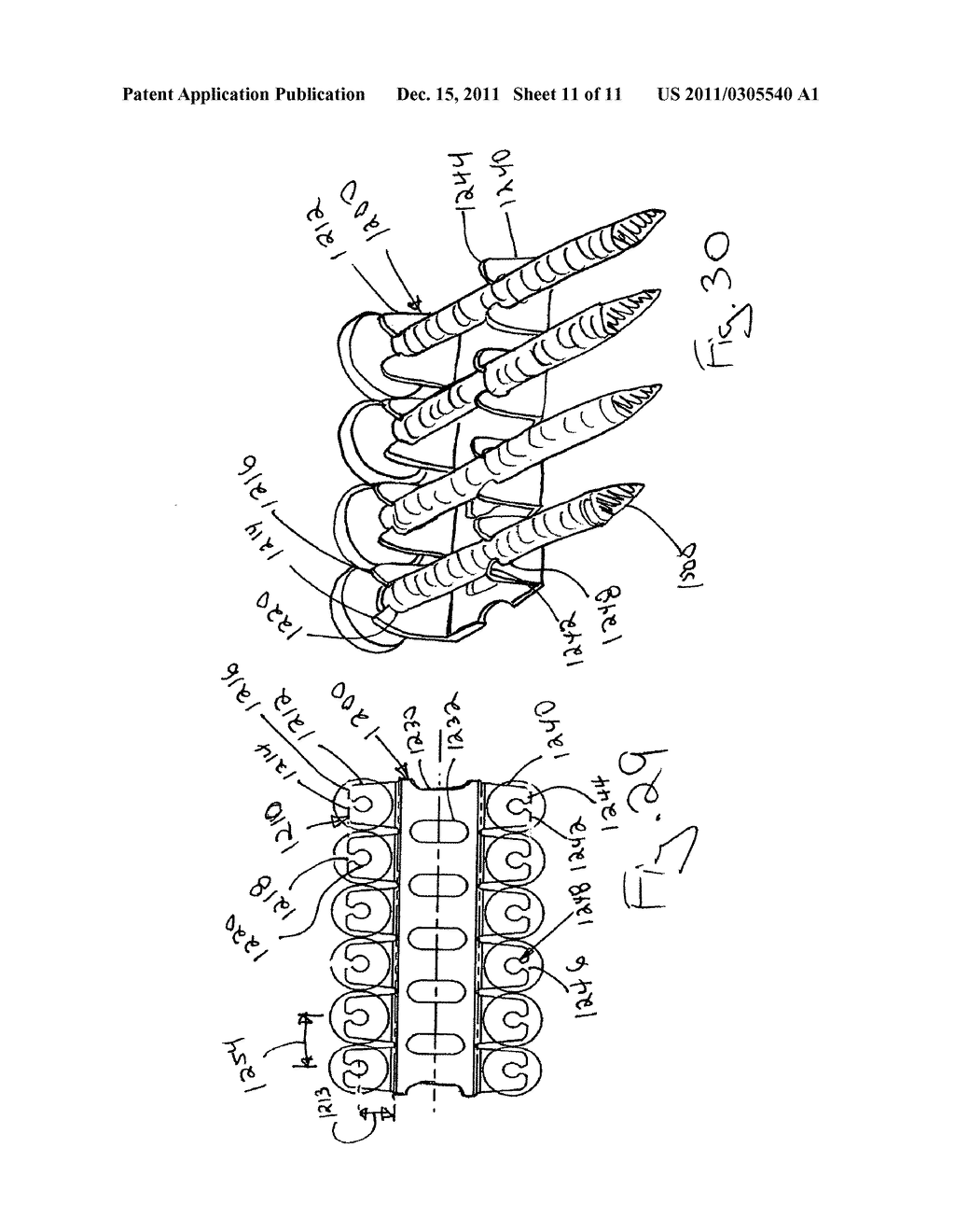 Impact-drivable screw with elastomer seal and tip highlight - diagram, schematic, and image 12