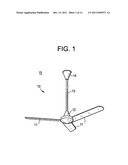 Ceiling fan protective cover diagram and image