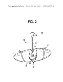 Ceiling fan protective cover diagram and image